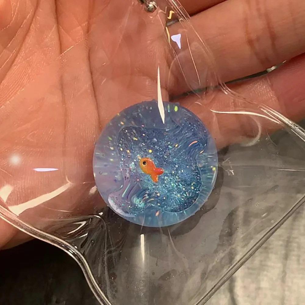 1/3pcs New Ocean Planet Goldfish Soft Pinch Relieve Daily Tension Decompression Slow Rebound Fidget Decoration Children's Toys.