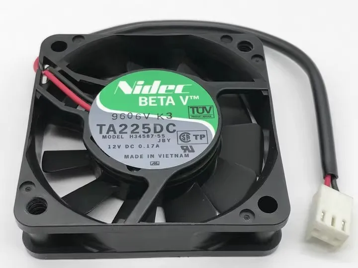 

Бесплатная доставка, оригинальный TA225DC H34587-55 DC12V 0,17A 6 см 60*15 мм инверторный вентилятор охлаждения