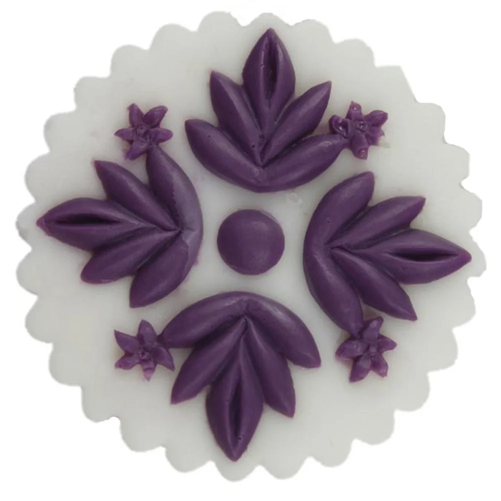 

Cake Mold Silicone Baking Tool For Fondant Chocolate Diy Dessert Making Leaves Flowers Design Non-Stick Silicone Molds