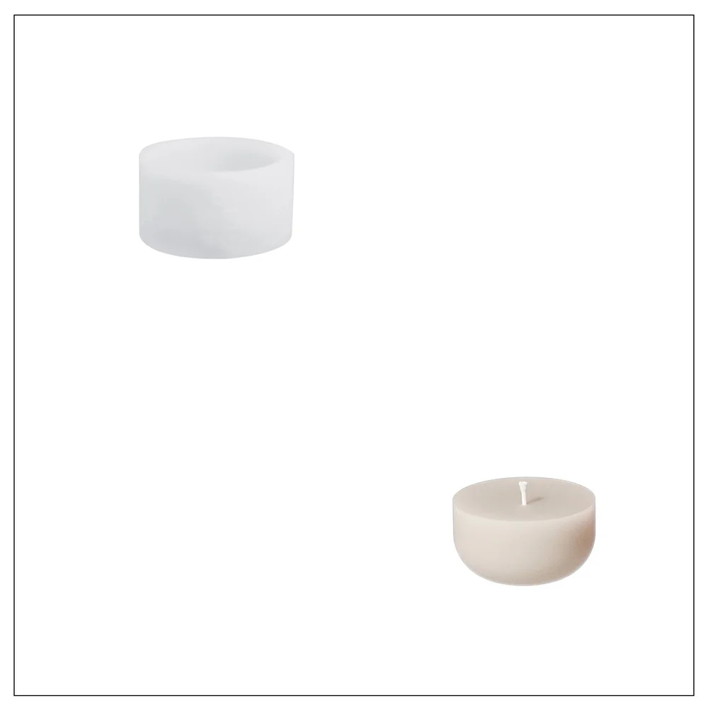 Twinkle Bauble Kerze Glas Beton Jesmonite Silikonform 4oz Kerze Nachfüllform Weihnachten Home Dekoration