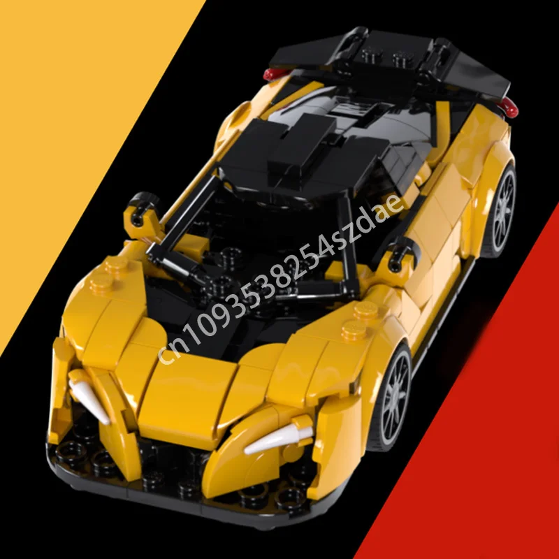 

337pcs MOC Novitec McLarenss 720S N-Largo City Champions Super Car Building Blocks Model Logical thinking up Christmas toy Gift
