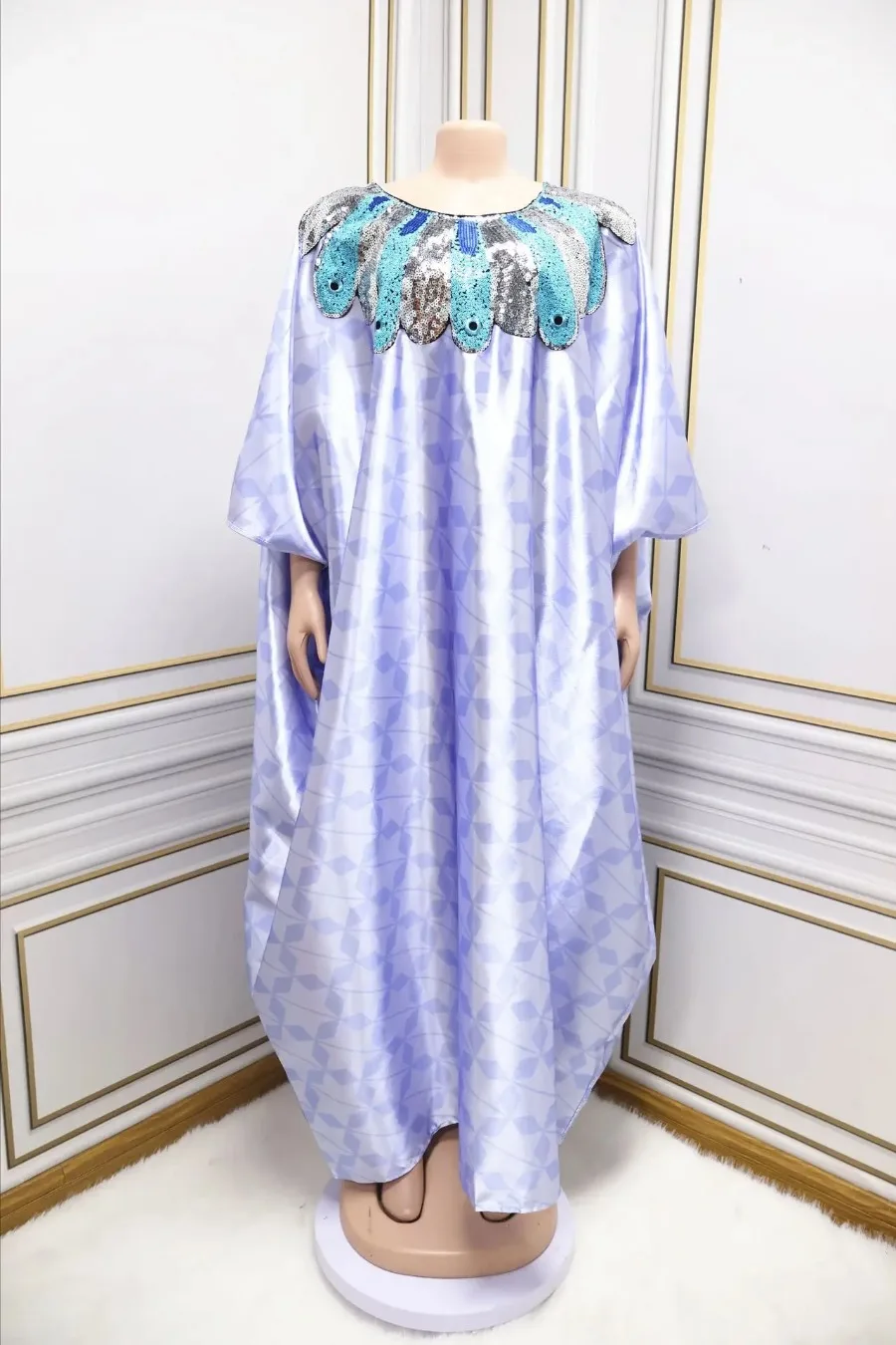 Pailletten Afrikanische Kleider für Frauen Muslimischen Mode Abayas Boubou Dashiki Plus größe Ankara Outfits Abendkleid Kaftan Abaya Robe