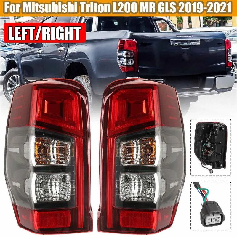 

For Mitsubishi Pickup Triton 2019-2022 L200 Rear Tail Light Brake Light LED Light Rear Brake Light Assembly