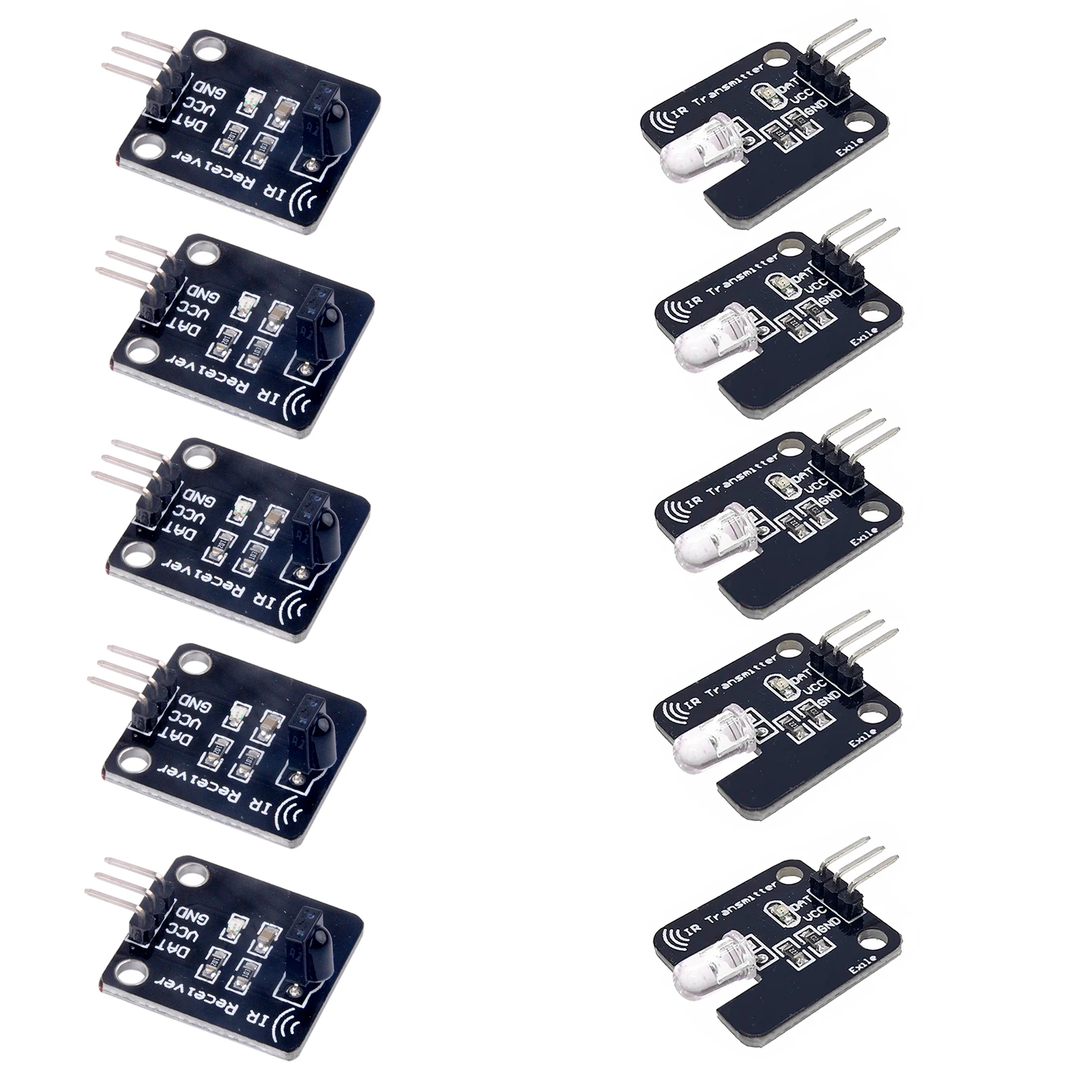 1/5/10 pcs Infrared Transmitter IR Digital 38KHz Infrared Receiver Module Infrared Sensor Modules for Arduino RaspberryPi ESP32