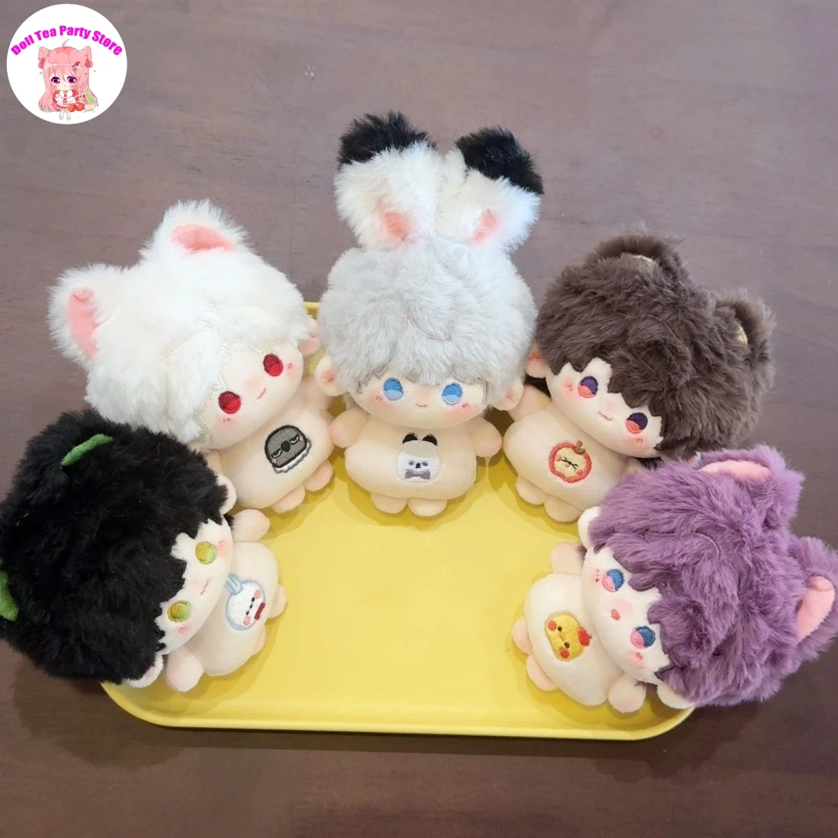 

Caleb Sylus Rafayel Zayne Caleb плюшевая кукла Mantou Body аниме Love and Deepspace милые мягкие куклы 10 см игрушки-подвески плюшевые