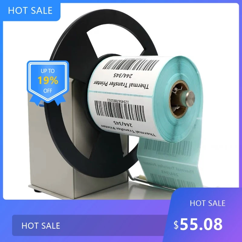 

7252025 TCW-Q5 automatic label rewinding machine label rewinding machine two-way winding labeling machine