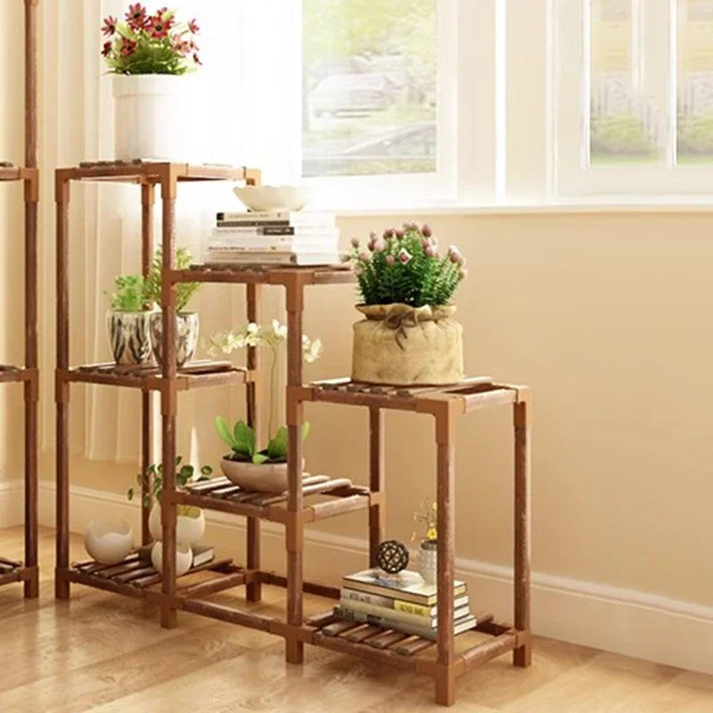 Flowerpot Display Garden Plant Shelf Balcony Indoor Support Storage Plant Shelf Outdoor Estante Para Plantas Home Furniture