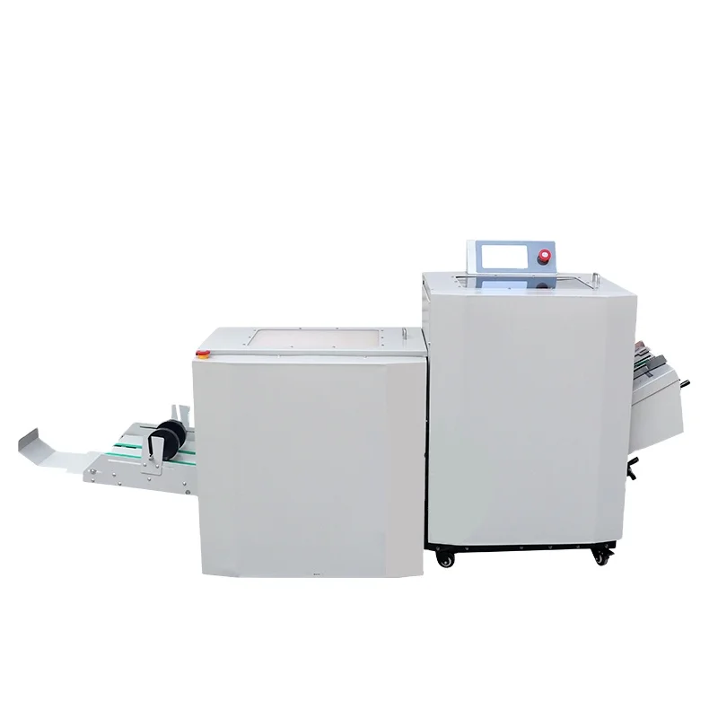 Folding and Cutting Automatic Booklet Maker Machine Paper Making Machine
