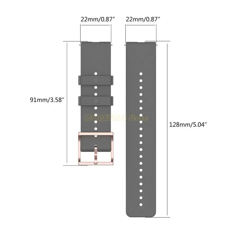 F62c для Polargrit x полоса регулируемые умные часы кремнеземной кремнез