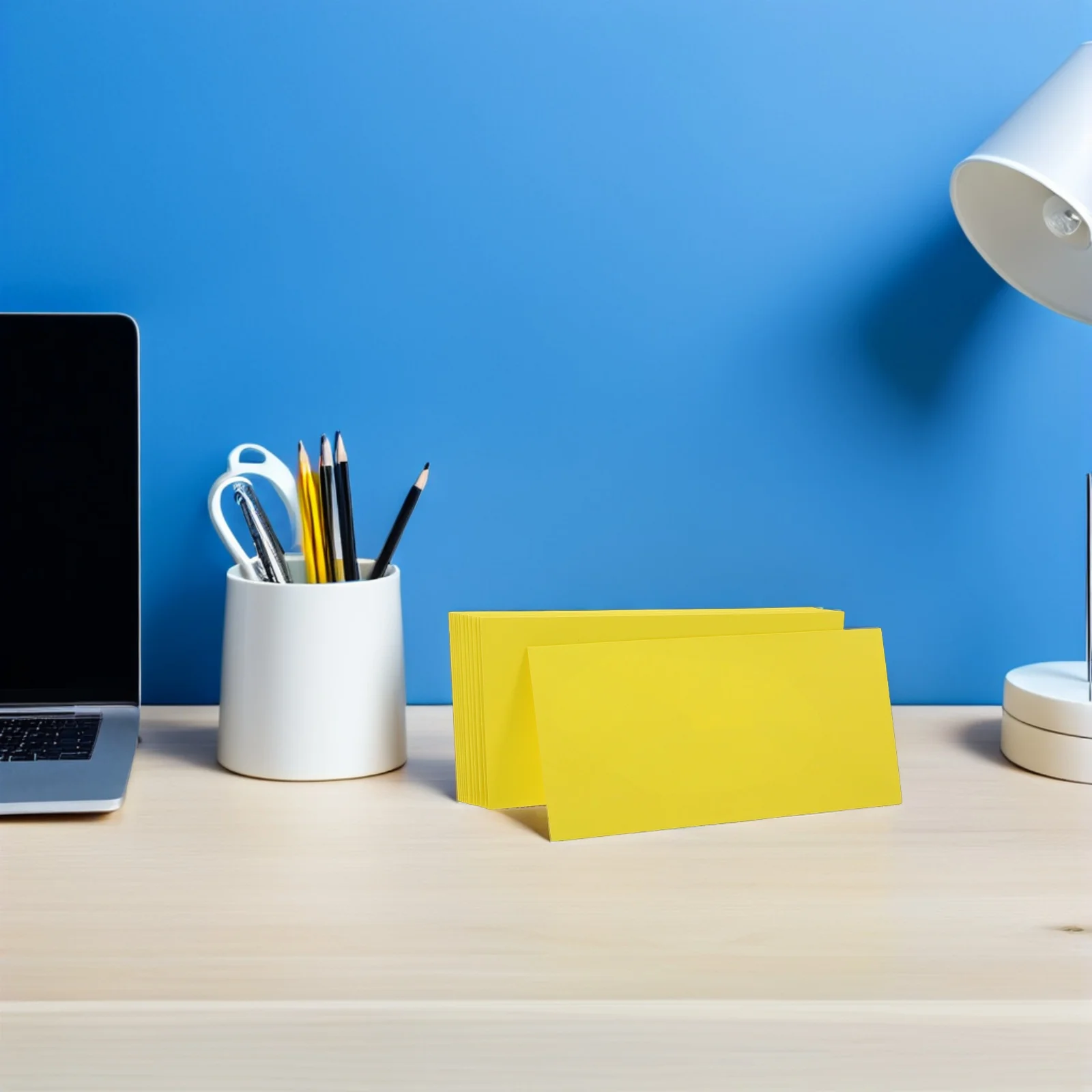 

50pcs Colored Invitation Envelopes Yellow 8.85X4.32 Self Adhesive Peel Seal For Wedding Holiday Party Mailing Letter Size Small