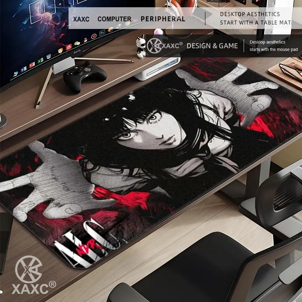 8 XAXC Mouse Pad large keyboard mouse desk pad non-slip rubber gaming mouse pad laptop mouse carpet
