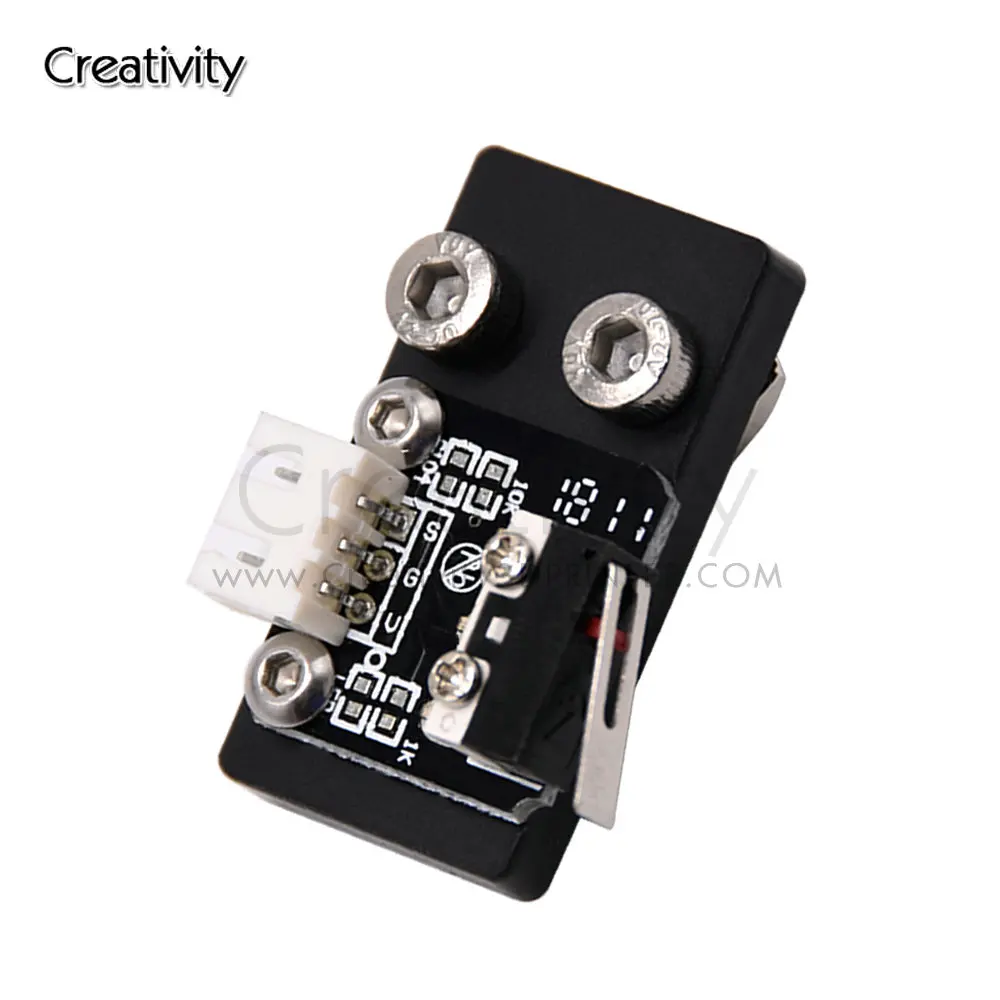3D Printer Accessories X/Y/Z Axis End Stop Limit Switch 3Pin N/O N/C Easy to Use Micro Switch For CR10 Series Accesorios Ender-3