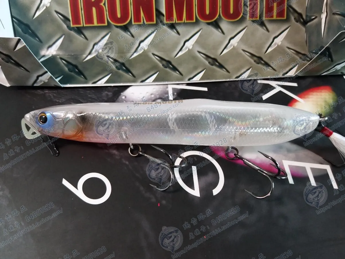 Japan IMAKATSU IRON MOUTH JAGI Iron Beak 25g Water Pencil Zigzag Dog Cocked Bass