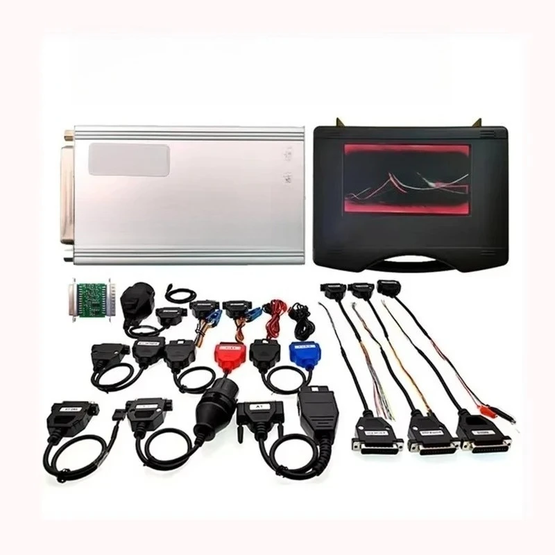 Newest Diagnostic Box Version Carprog V13.77 Online Programmer Full Adapters Kit Auto Repair ECU Chip Tuning
