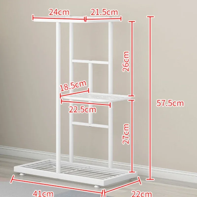 z Modern Multiple Tier Flower Stand for Home Decor Floor Stand for Plant Metal Plant Stand Pot Holder Home Decoration Display