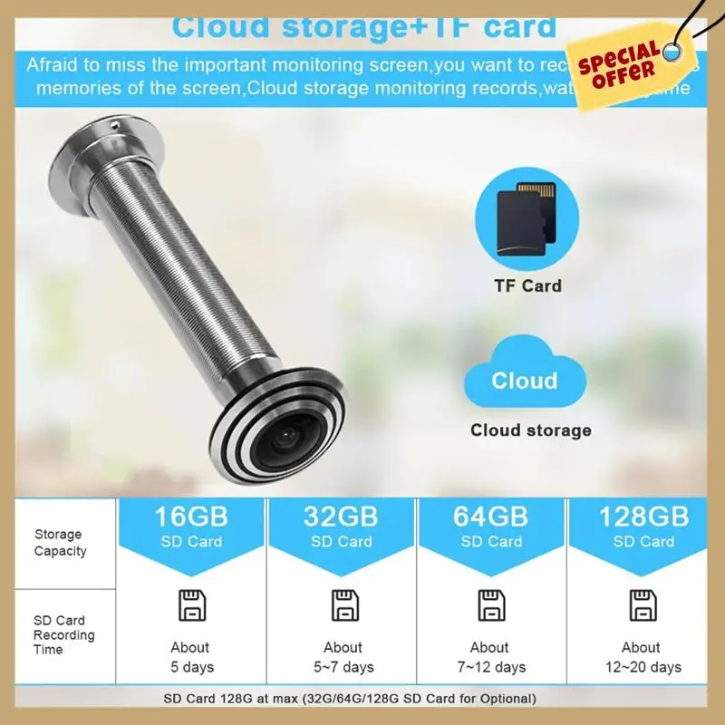 1080P Tuya Vita Intelligente Casa Visualizzatore Digitale Peepholes Macchina Fotografica Della Porta Occhio Wifi IR Visione Notturna Porta Occhio Della Macchina Fotografica EU PLUG-WMAN