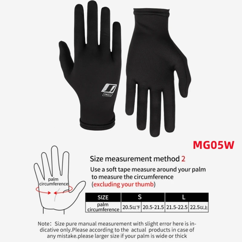 

Motorcycle Gloves Liner Summer Moisture Absorption Breathability Winter Pairing With Leather Gloves Dual Use Accessories Gloves