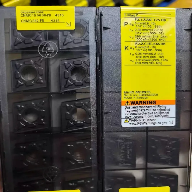 

Hard alloy cutting blades CNMG190608-PR 4315