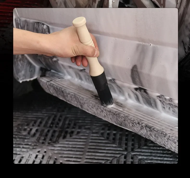 Car heavy oil pollution cleaning brush Car interior seats Engine compartment chain chassis Motorcycle brush