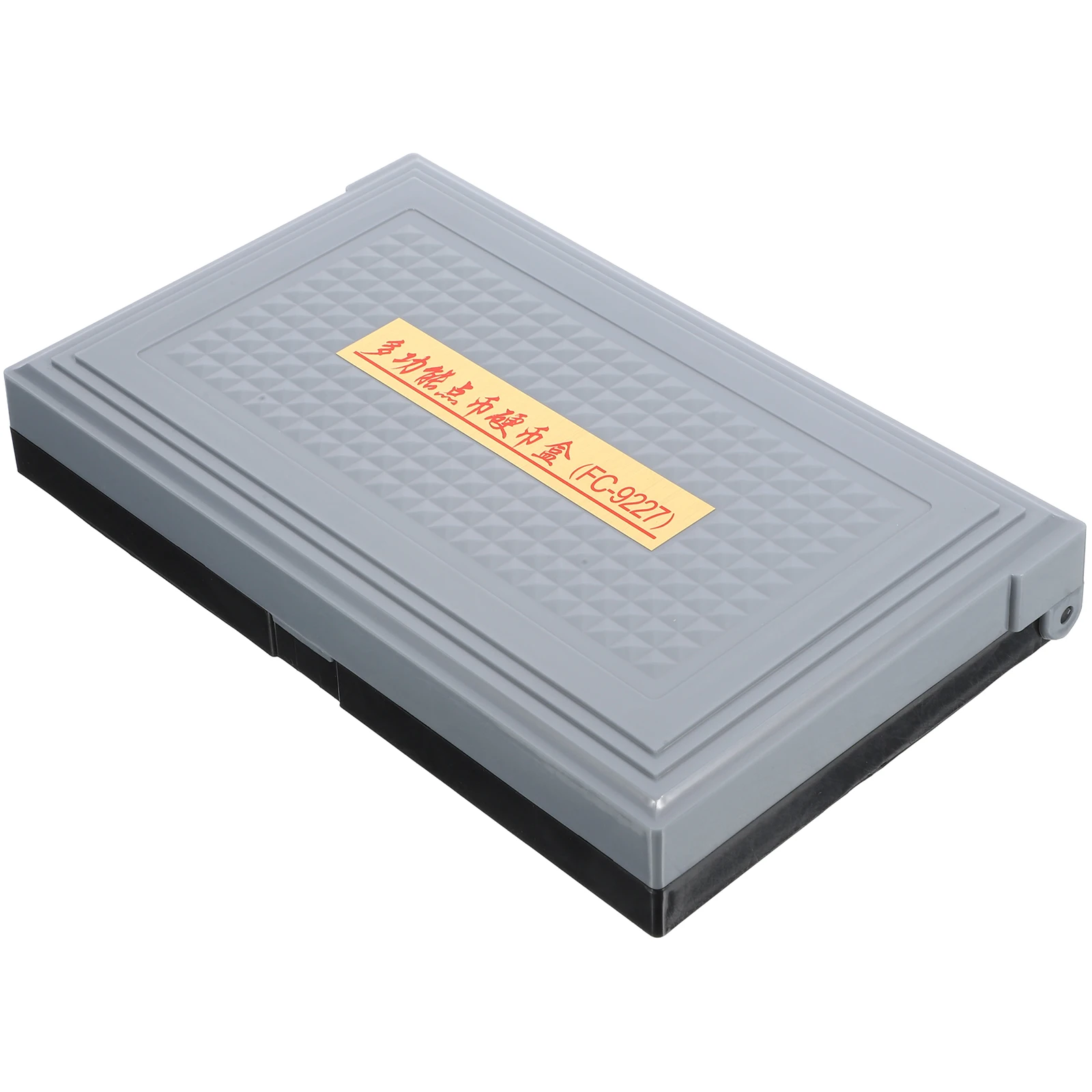 Multi-Grid Box Supermarket Household Storage Plastic Container Daily Use Sturdy Case Reusable Bank Accessory