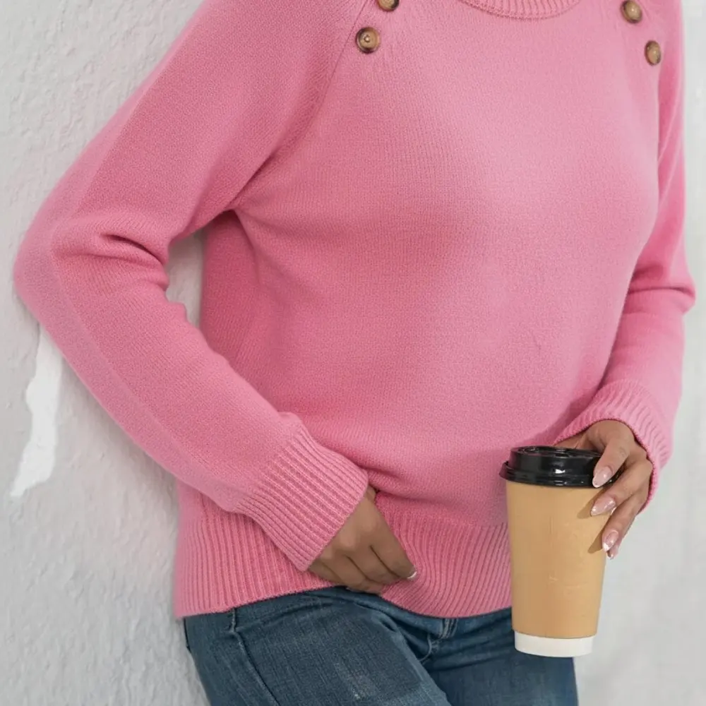 

Long Sleeve T-Shirt Autumn Winter Streetwear Casual Straight Sleeve No Decoration Women's Top Fashion Comfortable Fit