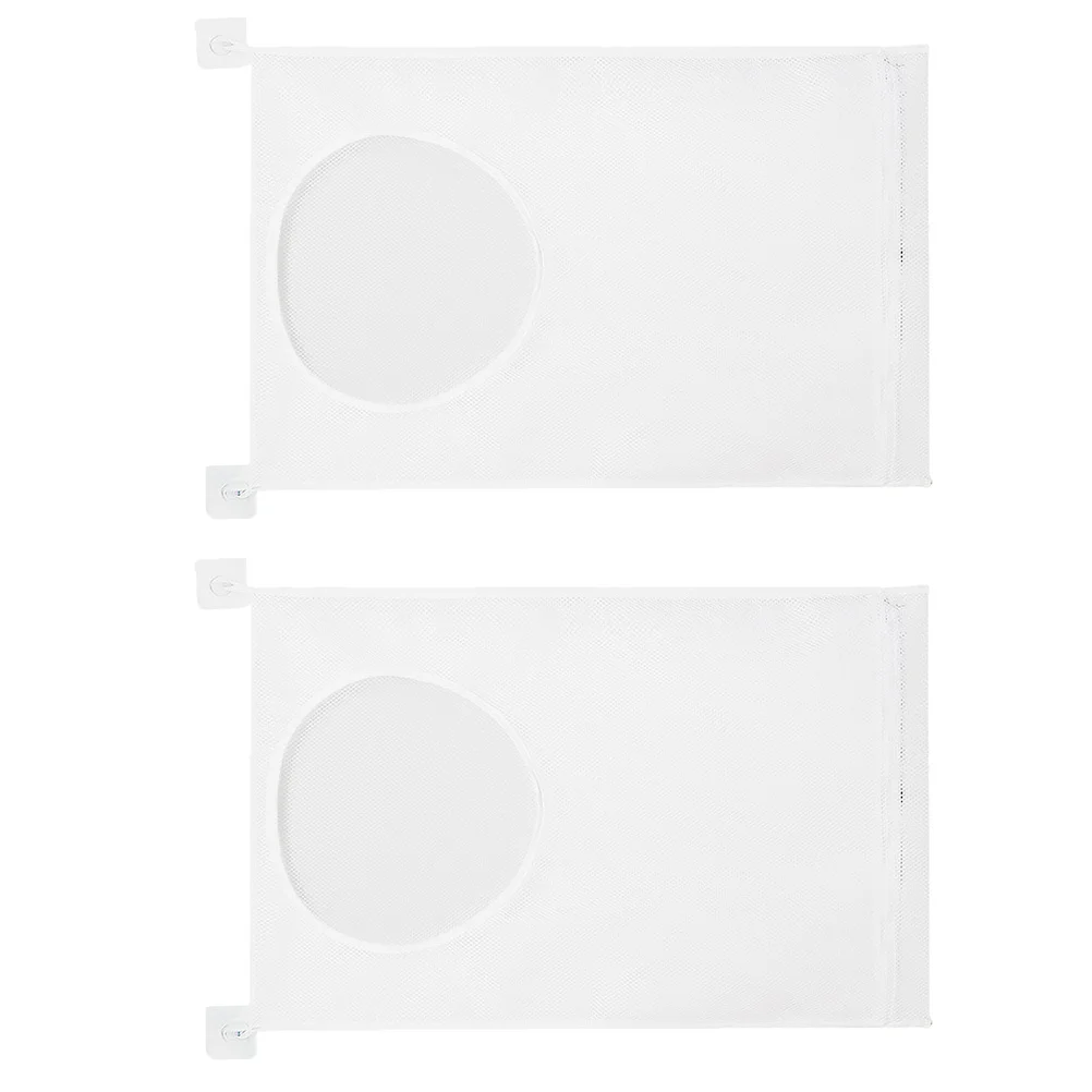 

2Pcs Convenient Storage Bag Highgrade Material Sock Holder Dirty Clothes Organizer Laundry Pouch Bathroom Storage Bag