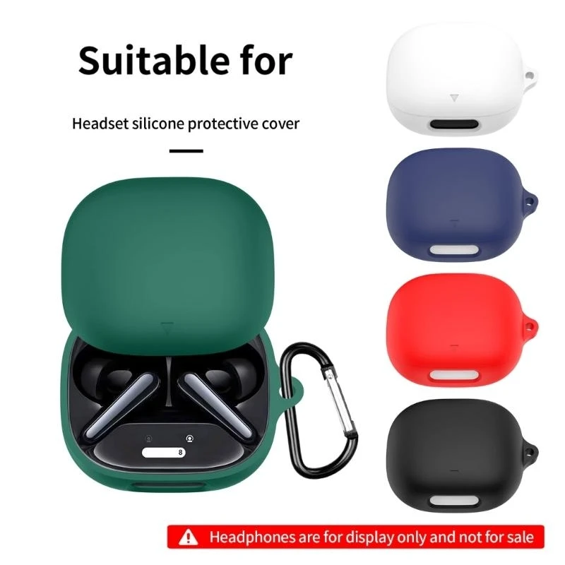 Headphone Sleeve Case For Anker Soundcore Liberty 4 Pro Silicone Protector Anti-scratch Shockproof Dustproof Cover Shell