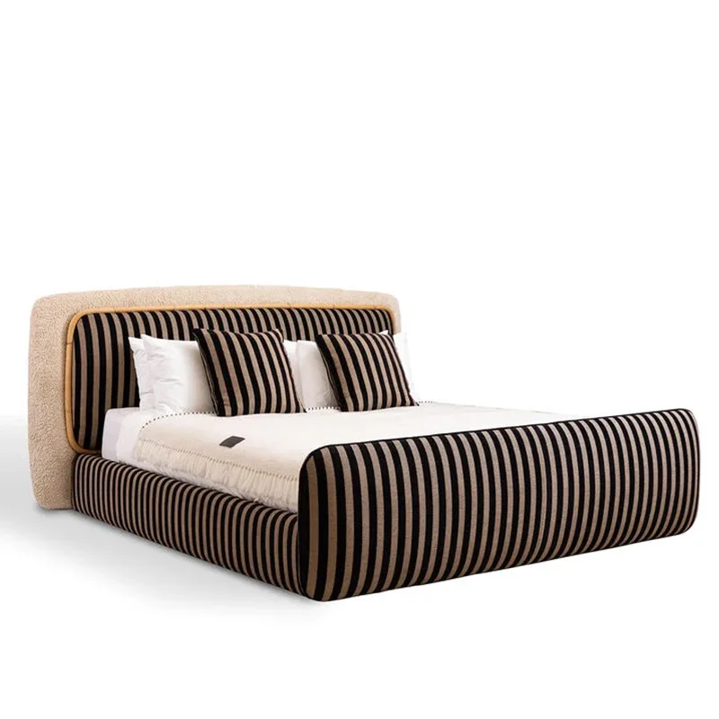 

Italian Lamb Fendi Fabric Bed