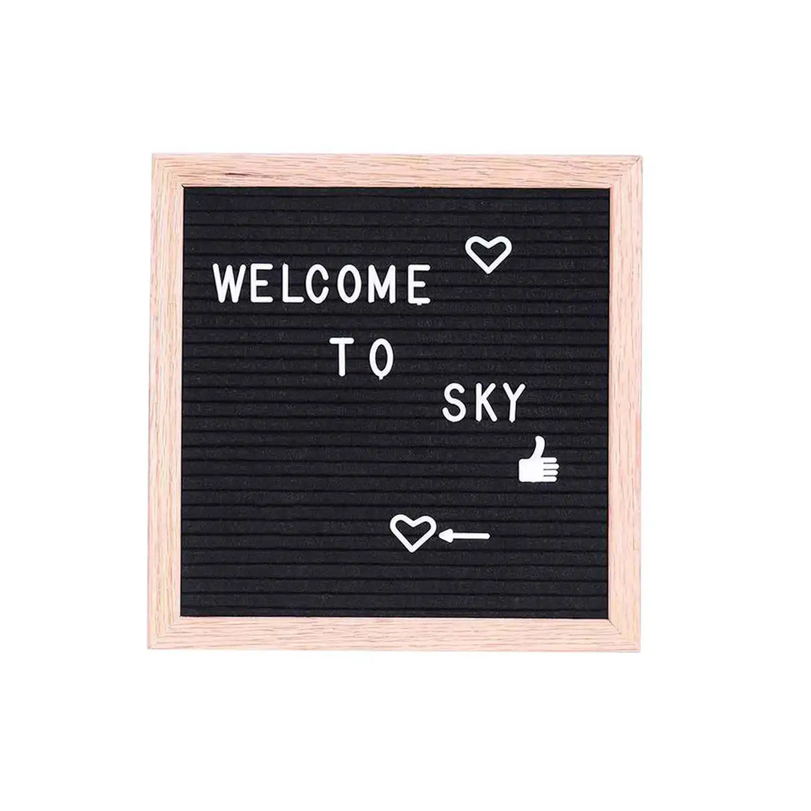 

Доска для сообщений с деревянной рамкой и фетровой поверхностью, 1 шт., набор для творчества своими руками для дома, кафе, школы, для креативных напоминаний и мотивации