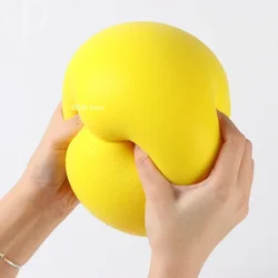 Novas crianças brinquedo pular bola de espuma elástica dodge bola macio plutônio sensorial fidget brinquedo atividade ao ar livre para crianças adultos piscina bolas raquete