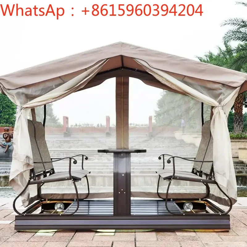 Outdoor tables, chairs, tents, outdoor rocking chairs, courtyards, outdoor dining tables, chairs, balconies, leisure sunshades