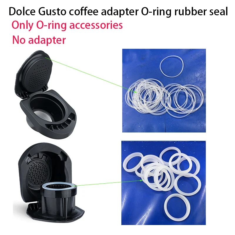 Dolce Gusto coffee adapter O-ring rubber seal only O-ring coffee machine capsule accessories do not include adapter