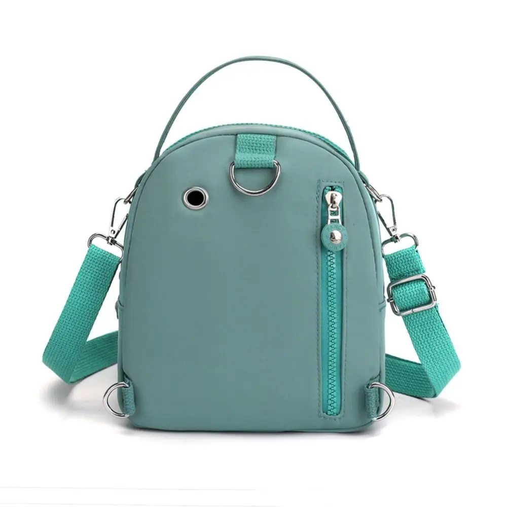 Multi Layer Nylon Backpacks Small Mini Backpack Causal Women Shoulder Bag Female Crossbody Bags for Women Students School Bag