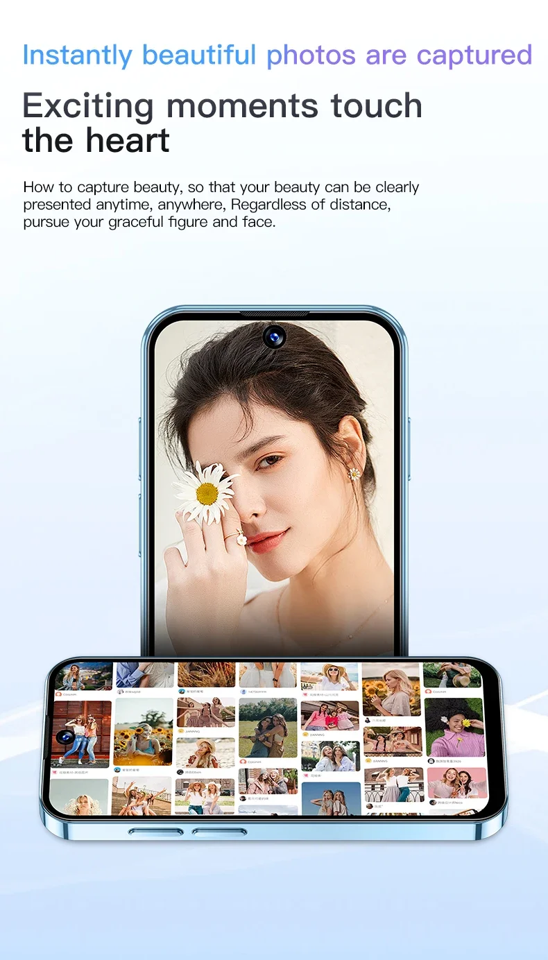 SOYES XS19 Mini Smartphone 3G Android 10.0 Dual SIM Standby 3.88‘’ HD 2GB+16GB 2000mAh Mobile Phone Type-C Cellphone Face Unlock