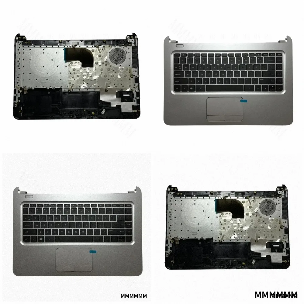 TT  For HP 340 G3 G4 346 Silver Palmrest Keyboard Bezel Cover W/Touchpad 851536-001