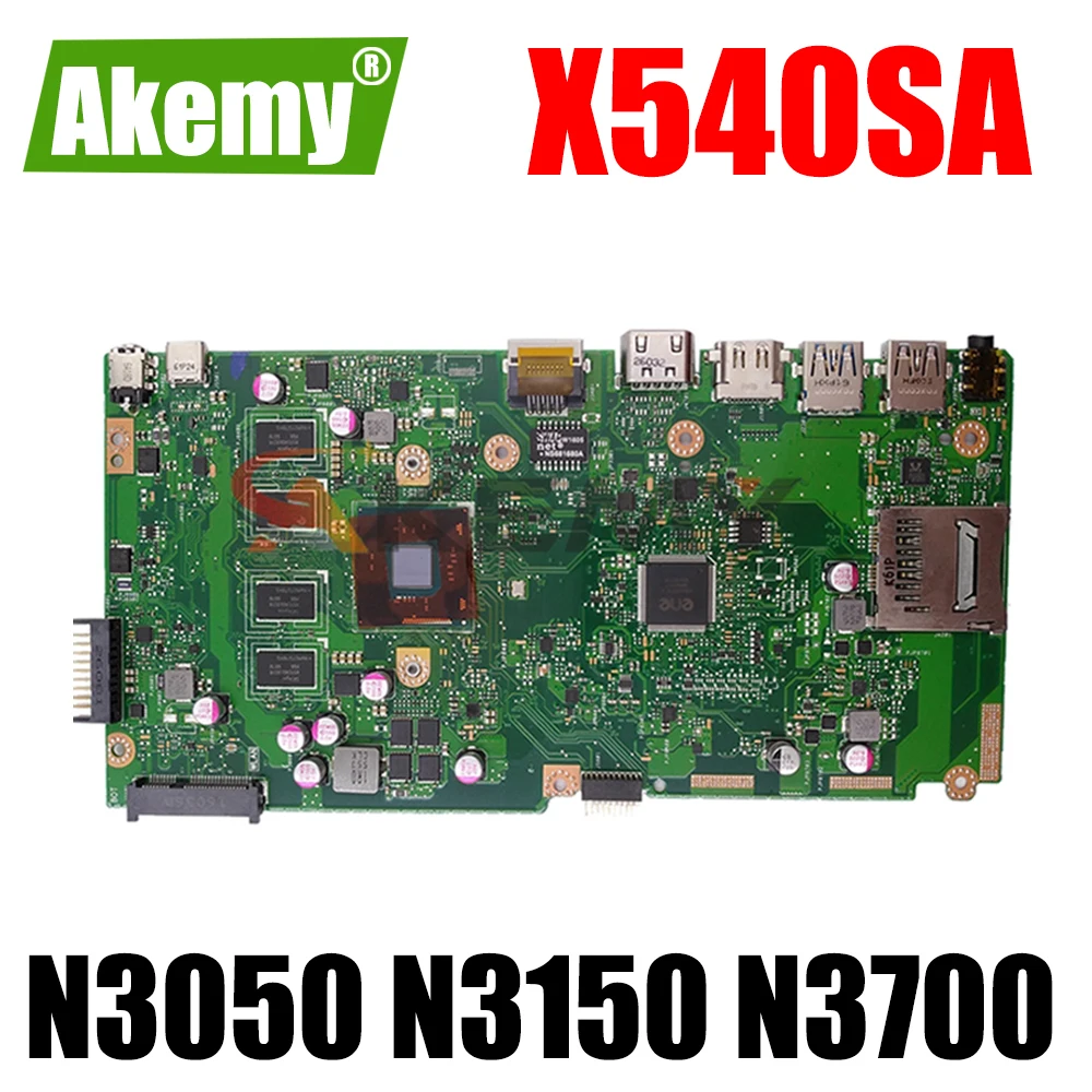 

For ASUS VivoBook F540SA A540SA R540SA NB-D540SA Laptop Motherboard N3050 N3150 N3700 4GB 8GB X540SA Notebook Mainboard