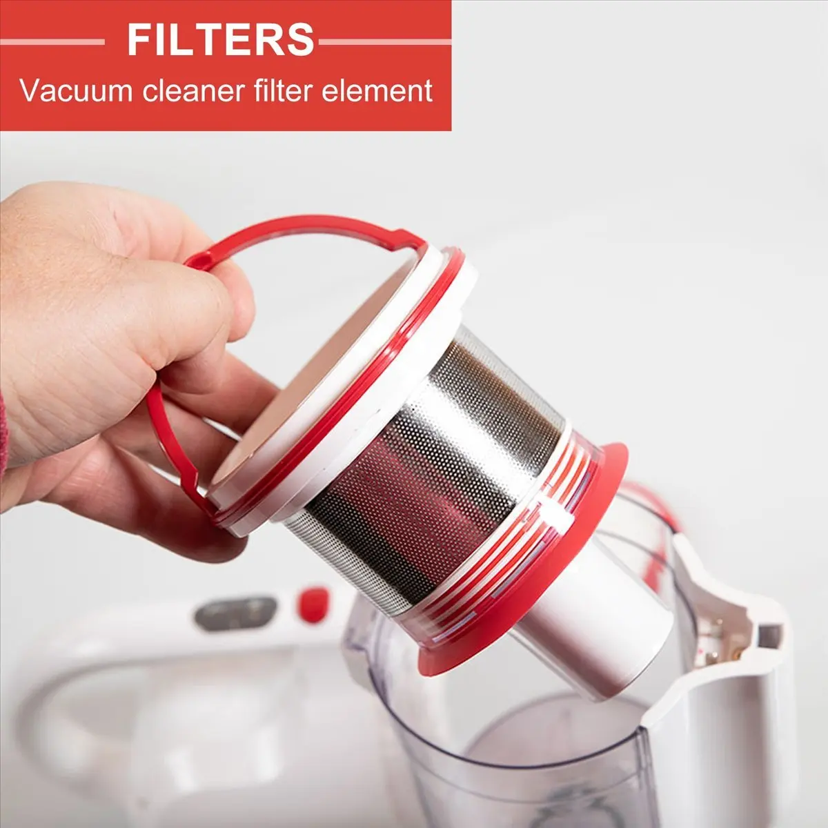 Filter For Puppyoo T10 Pro T10 Cyclone Vacuum Cleaner Accessories 87x82x12Mm