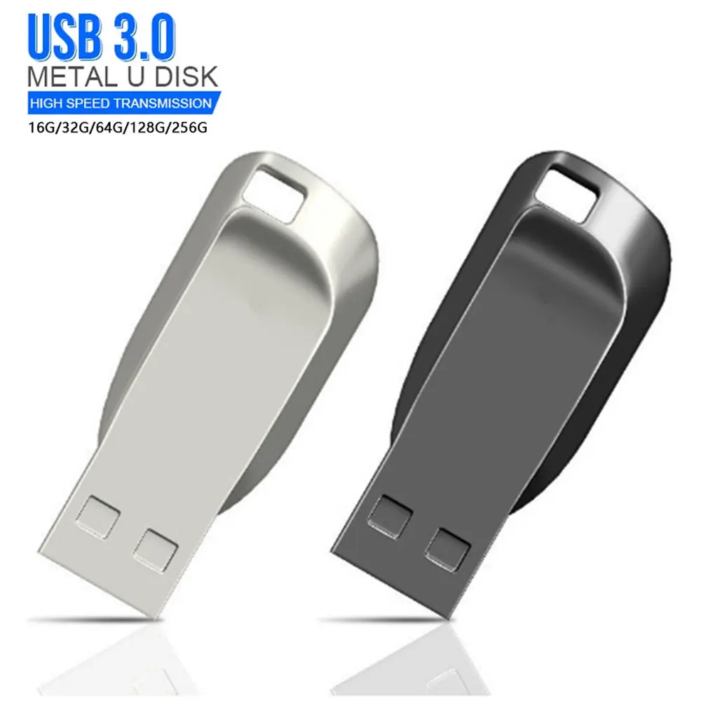 Flash Disk 512GB Metal Pen Drive 128GB 64GB 32GB 16GB 8GB 4GB USB Flash Drive Memory stick 256GB Pendrive USB Stick Gift