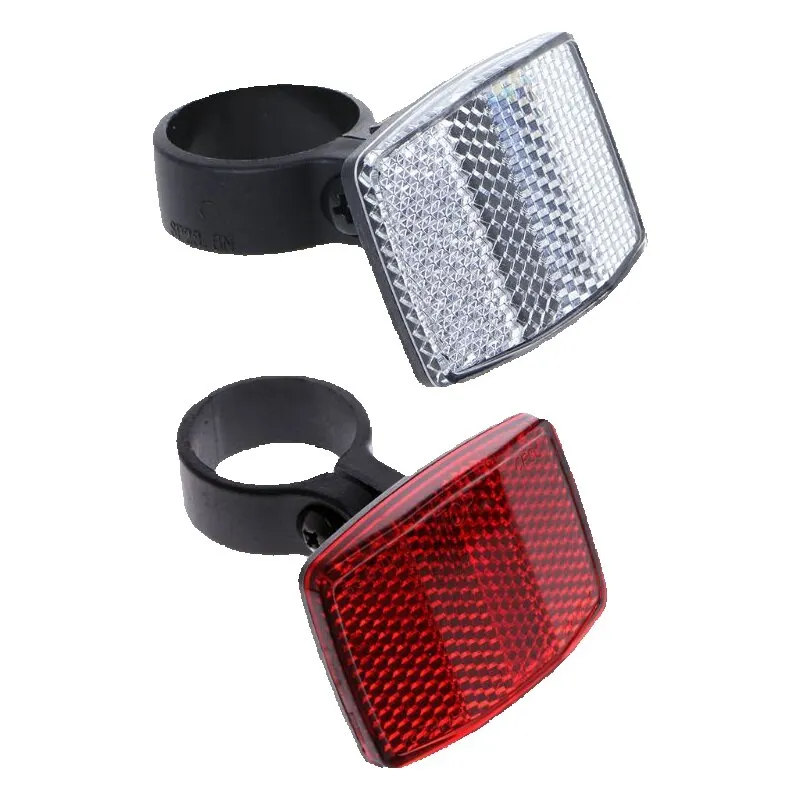 AliExpress Bicycle Bike Handlebar Reflector Reflective Front Rear Warning Light Safety Lens