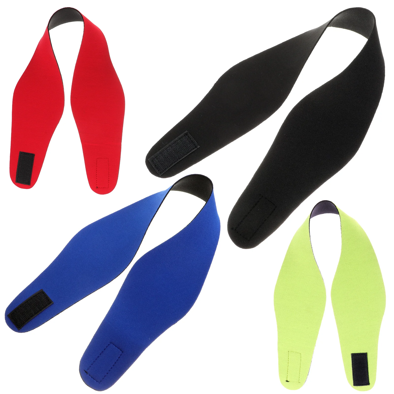 

4pcs Swimming Headband Ear Protector Waterproof Diving Accessories Kids Adult Elastic Comfortable Sports Gym Yoga Running