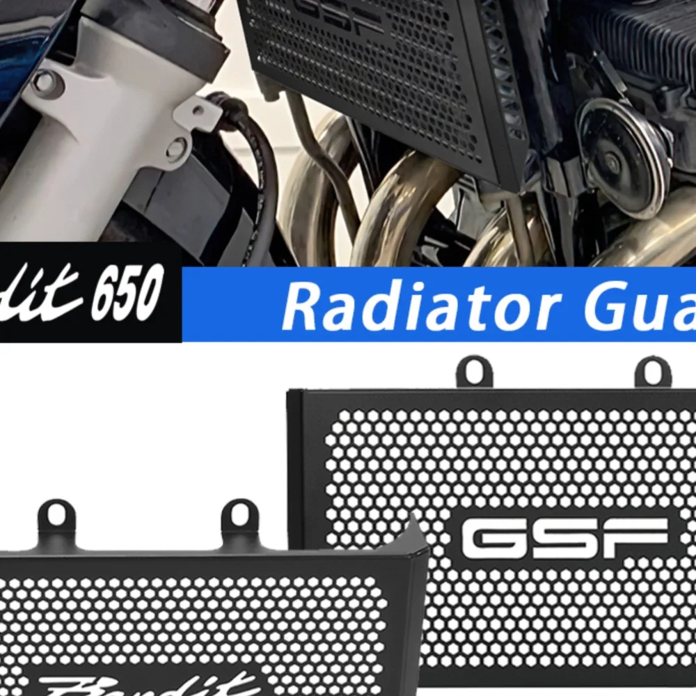 

Oil Cooler Guard For SUZUKI GSF600 GSF600S GSF650 GSF650S Bandit Radiator Grille Cover gsf600 BANDIT 600/650 1995-2006 2005 2004