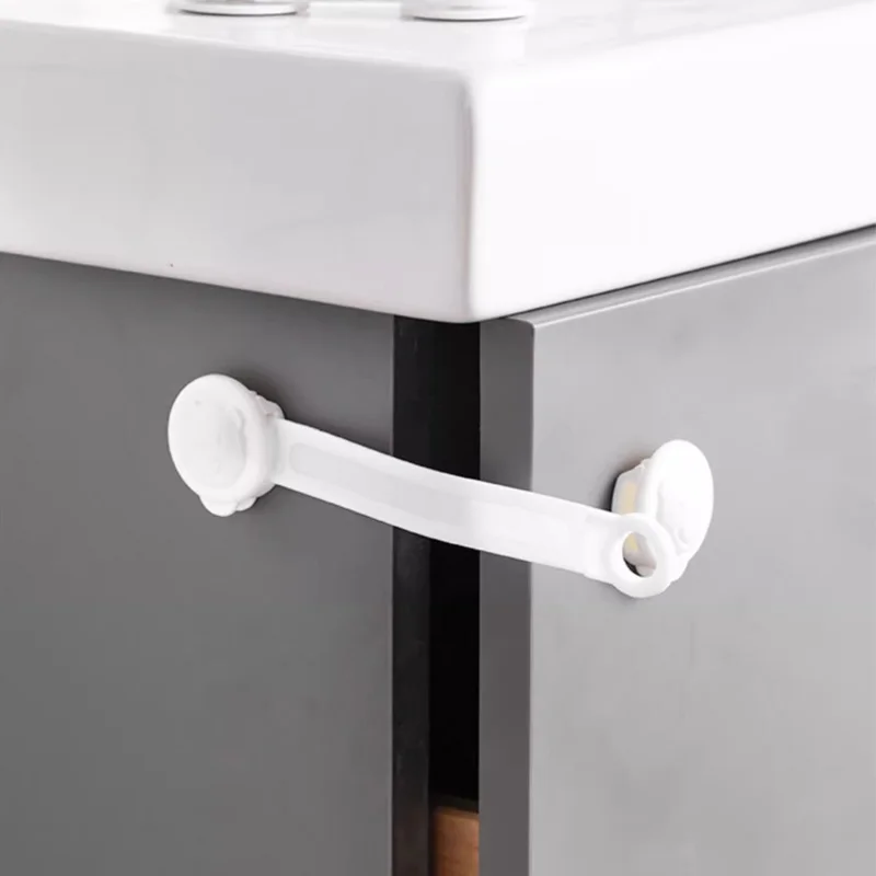 5PCS Locks Cabinet Locks Room Locks Drawer Locks Anti-Pinch Folio Locks Safety Protection Products