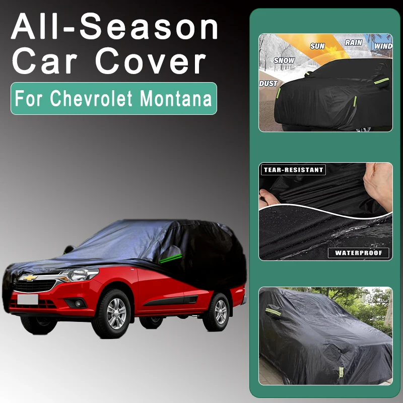 

All-Season Car Cover for Chevrolet Montana - Outdoor Full Protection, Waterproof Dustproof Sunproof Auto Exterior Accessories