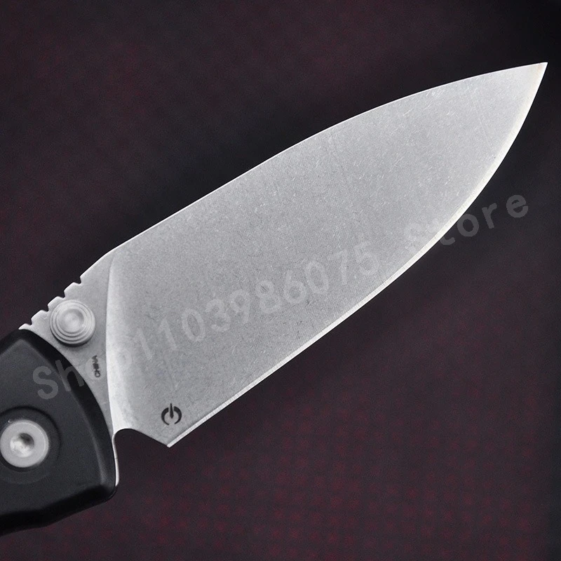 KS 2053 سكين جيب مدمج مع شفرة فولاذية D2 ومقبض ألومنيوم صلابة عالية حادة للتخييم في الهواء الطلق سكين محمول قابل للطي