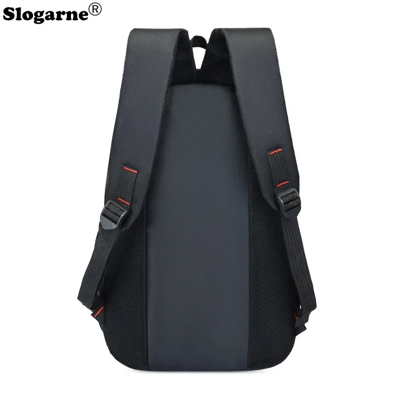 Mochila escolar para estudiantes de gran capacidad, mochila informal para hombres, mochilas de viaje Oxford para negocios, bolsas impermeables multifuncionales simples