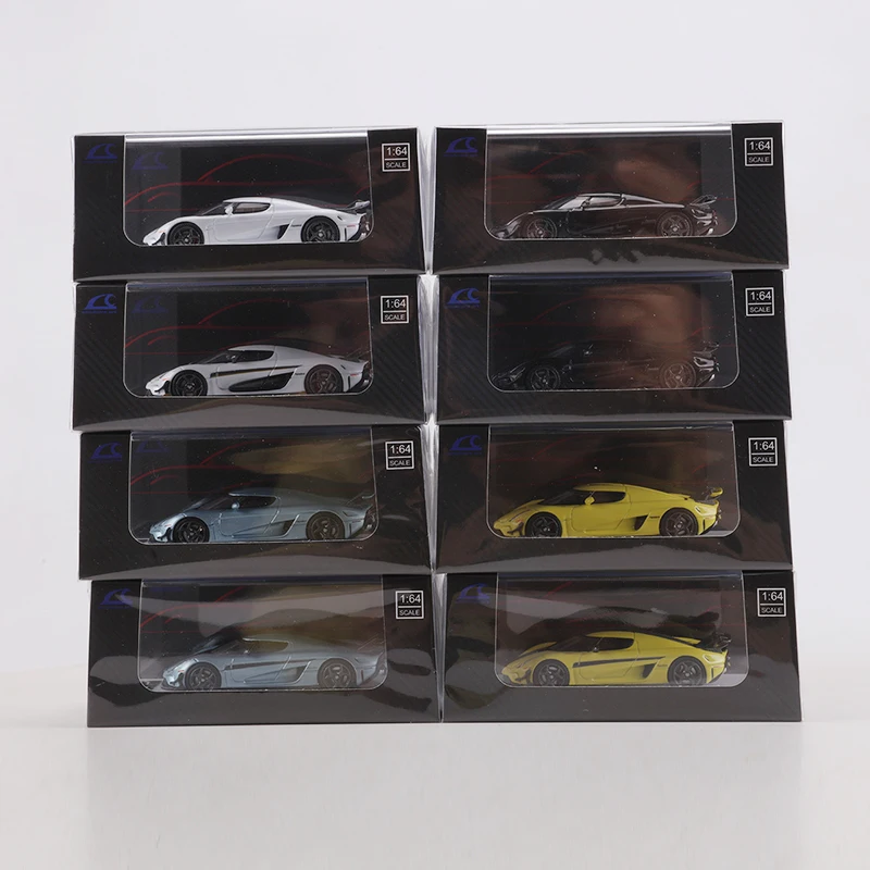SC ART 1:64 Supercar die-cast alloy simulation car model toy collectible ornament view 6
