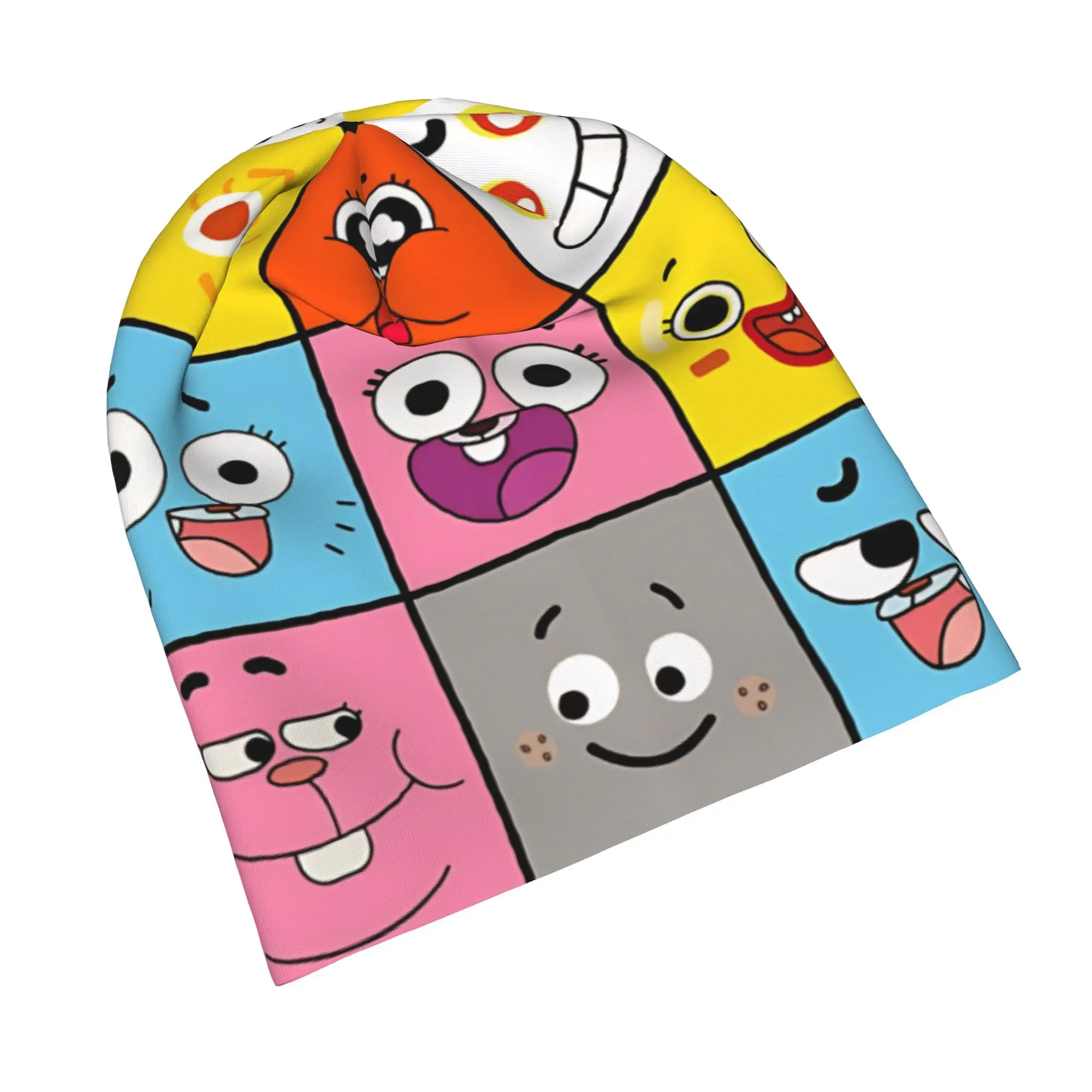 Movie Vintage Gumballs  Bonnet Hats Hip Hop Street Amazings Gumballs Skullies Beanies Hats Unisex Warm Dual-use Caps