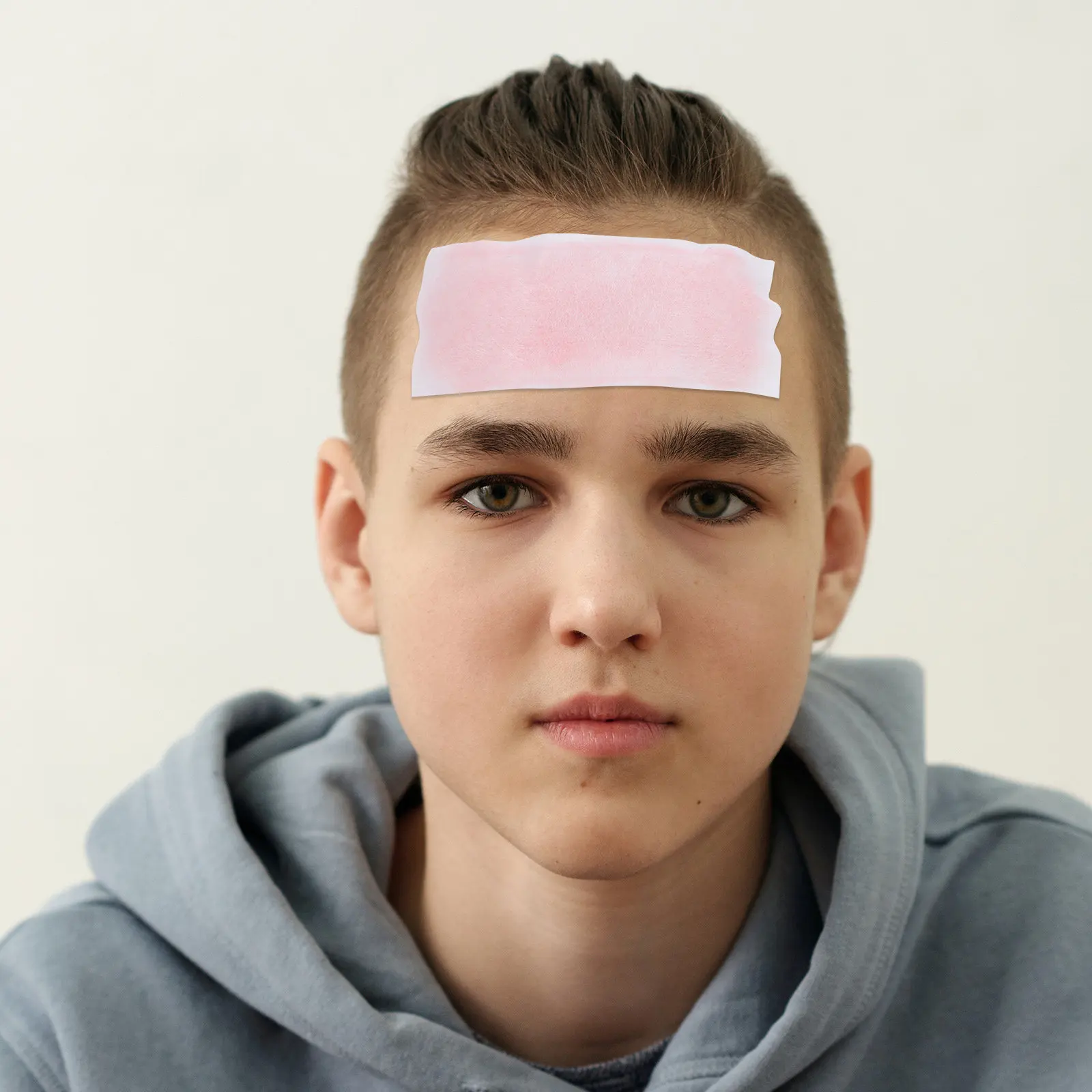 

100 шт. охлаждающих пластырей для взрослых, портативные, для быстрого снижения температуры и успокоения при лихорадке