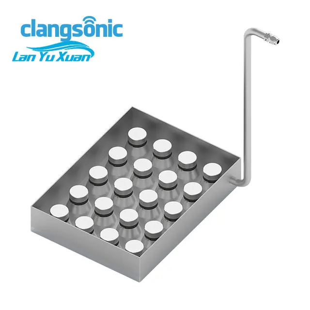 

Clangsonic Underwater Ultrasonic Submersible Transducer Plate 20-130kHz Single/Dual Frequency 500-2400watts Optional