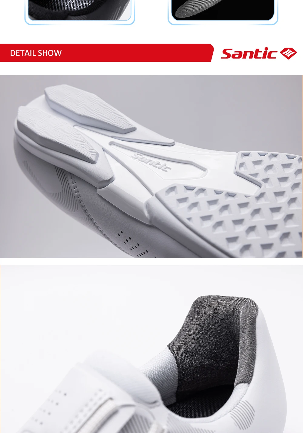 Santic Radfahren Nicht-lock Flache Schuhe Männer Outdoor Sport MTB Fahrrad Schuhe Frauen Einstellbar Casual Road Turnschuhe Komfortable Asien größe – Detail 10